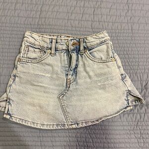 Zara kids Blue Denim Skort